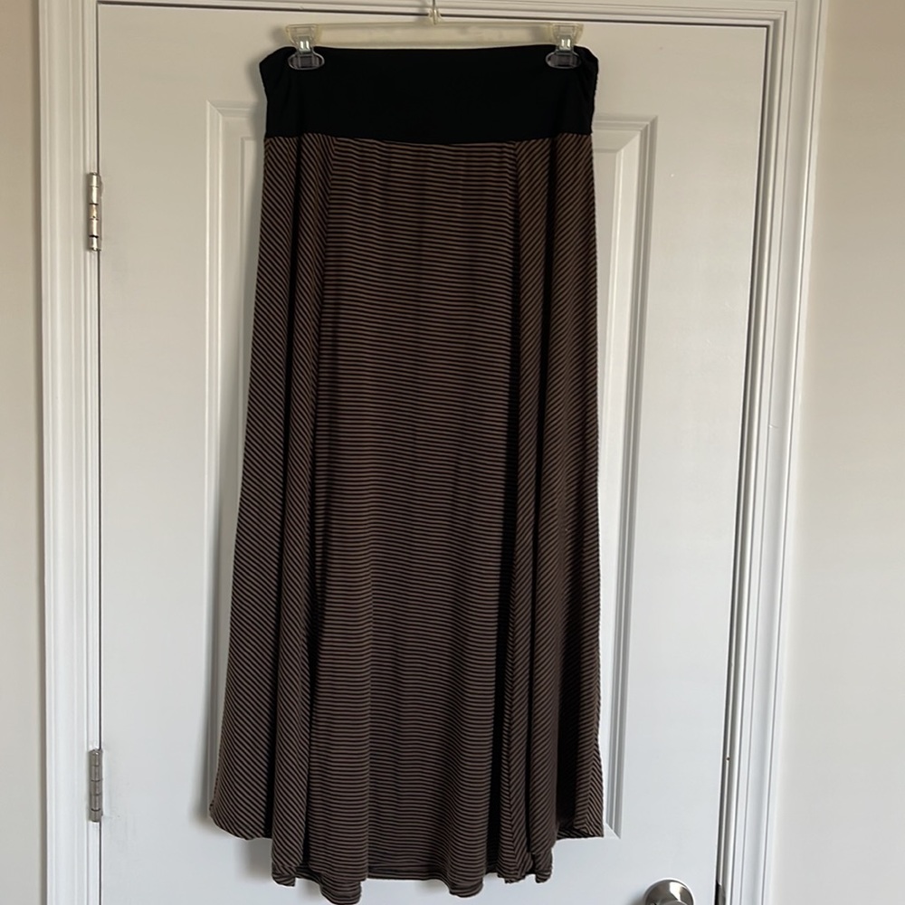 Knapp Studio Stripe Maxi Skirt